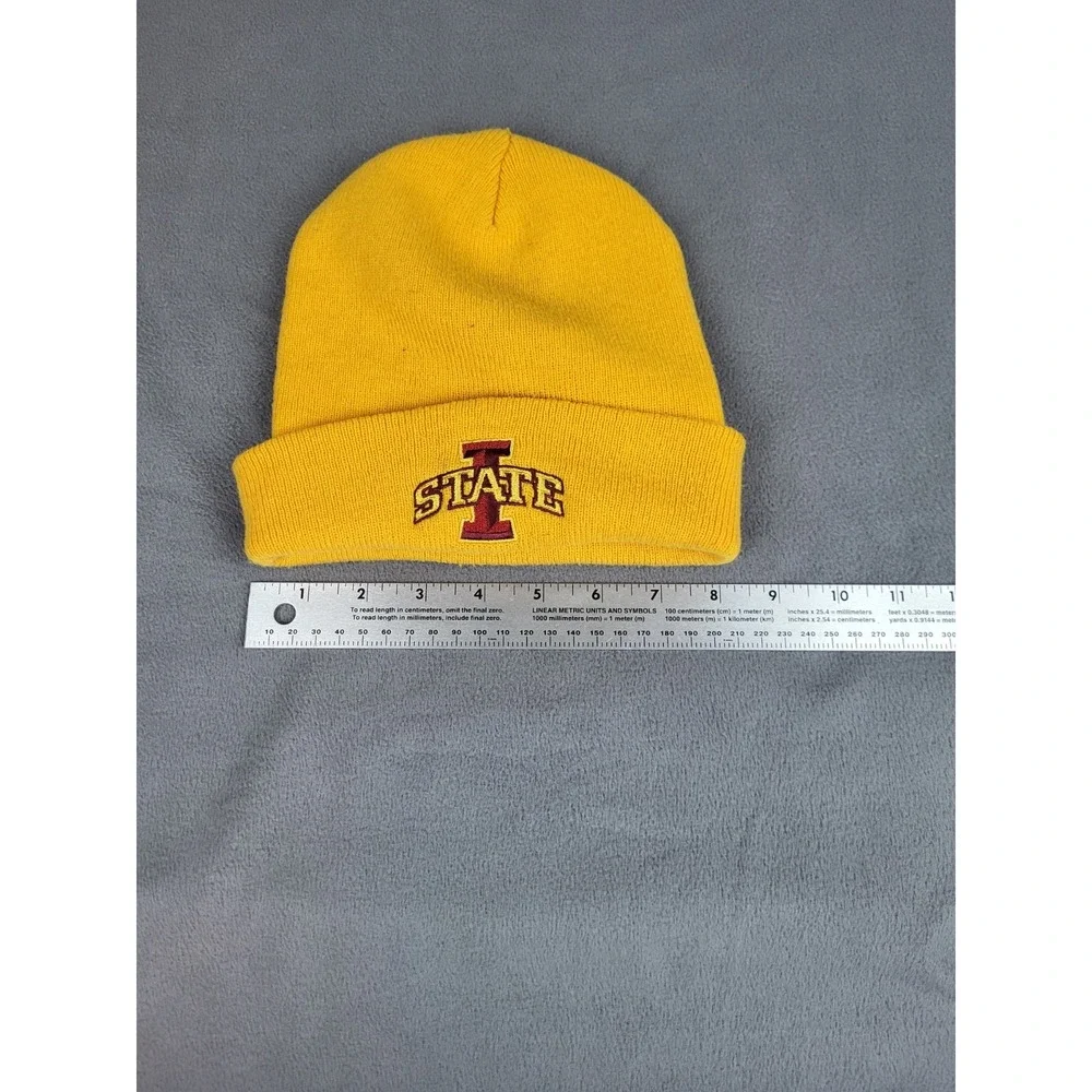 Iowa State Cyclones‎ Beanie Adult One Size Yellow Adidas Skullcap Lightweight